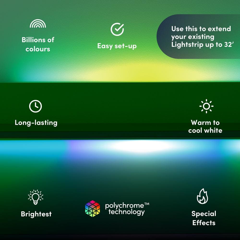 LIFX 40" Multicolor LED Smart Lightstrip Extension