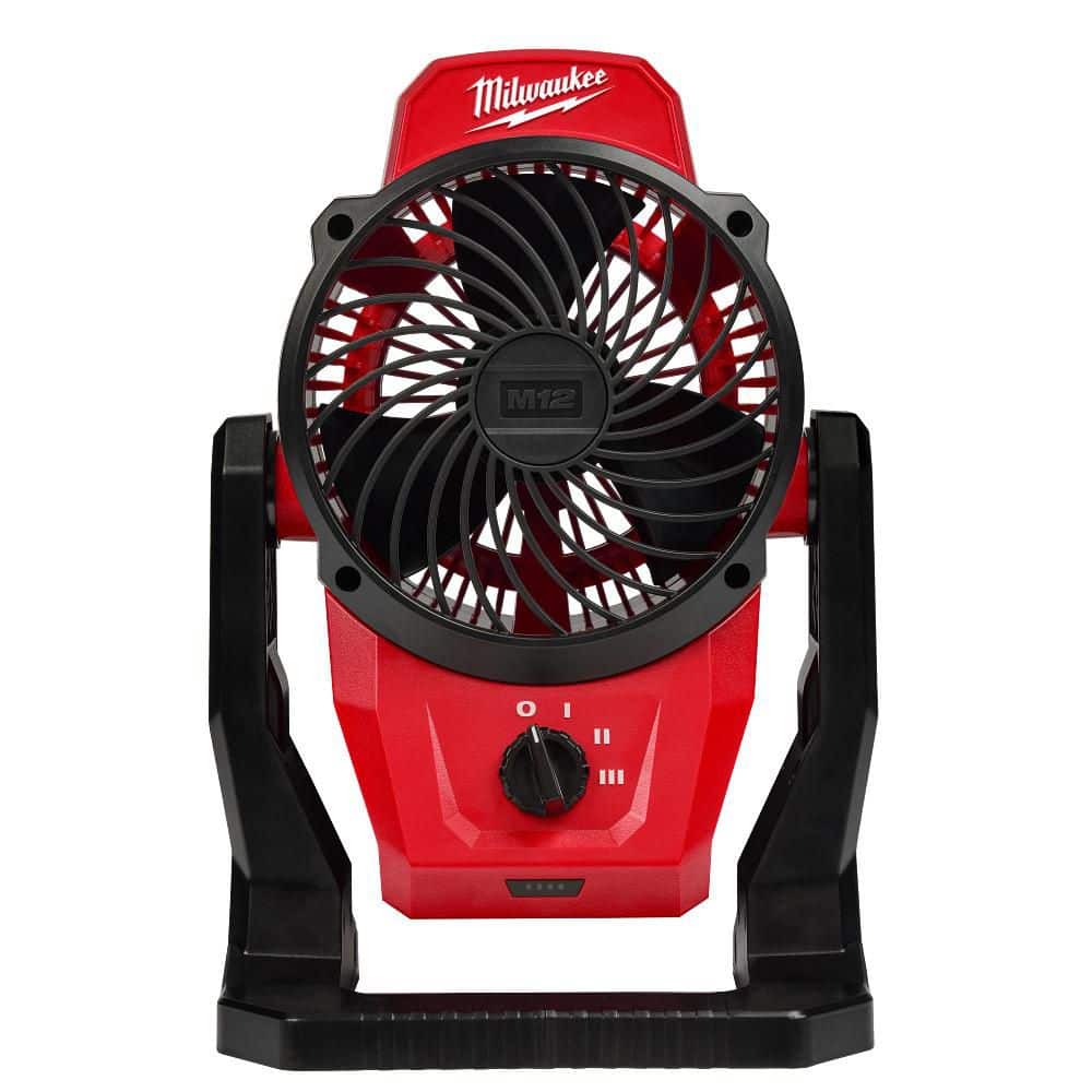 Milwaukee M12 AF-0 業務用扇風機 ミルウォーキー M12 AF 扇風機を発売、マグネットベース＆バネ式