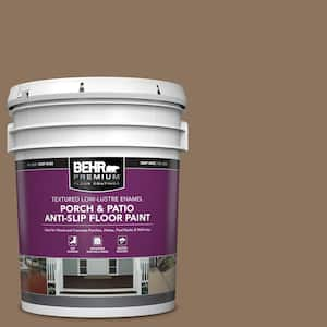 5 gal. #N260-6 Outdoor Cafe Textured Low-Lustre Enamel Interior/Exterior Porch and Patio Anti-Slip Floor Paint