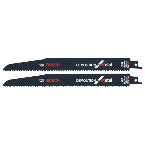 Bosch 9 in. 8 Plus 10T Demo Recip Blade Pouch (5-Pack)