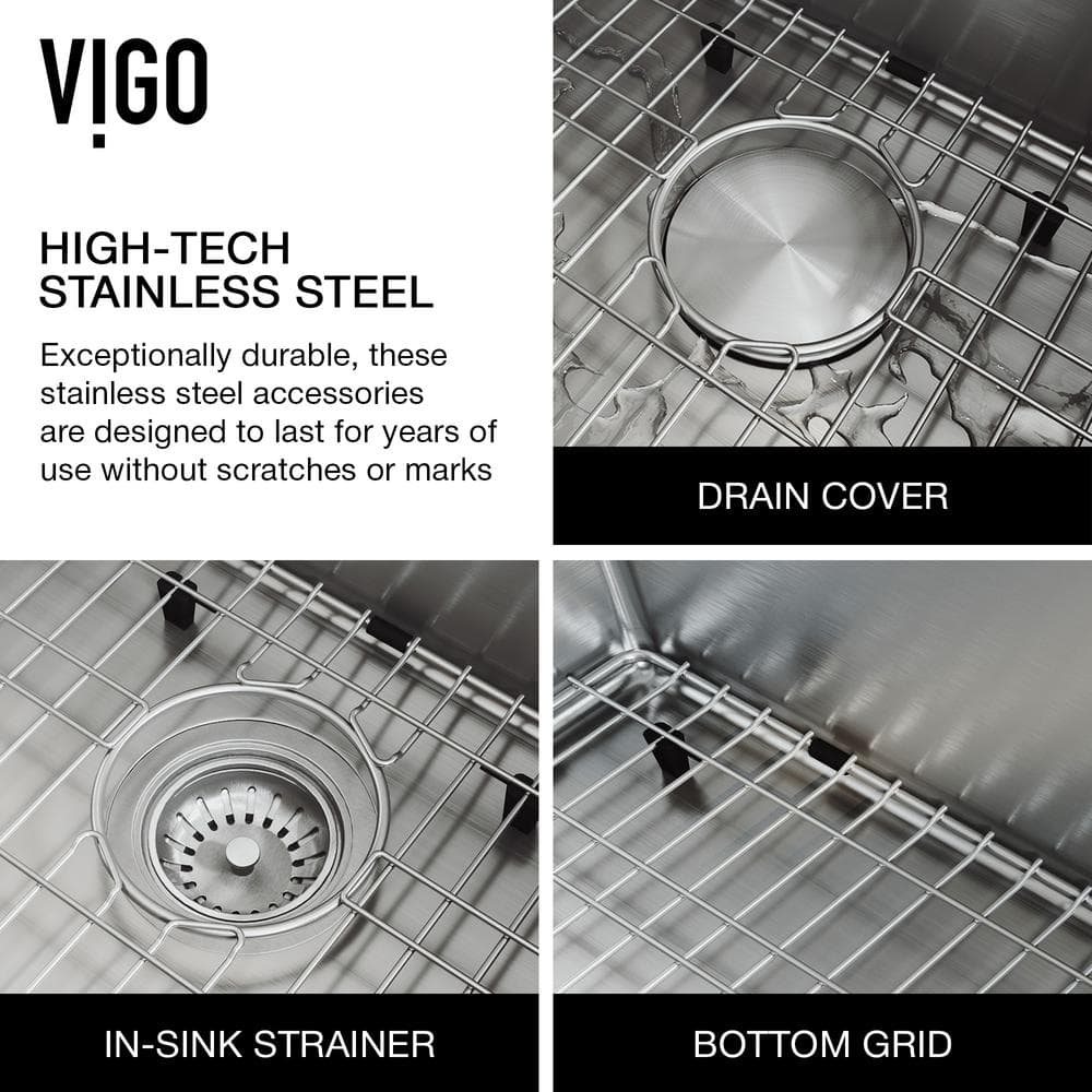 Oxford 36" Stainless Steel Farmhouse Kitchen Sink with Workstation