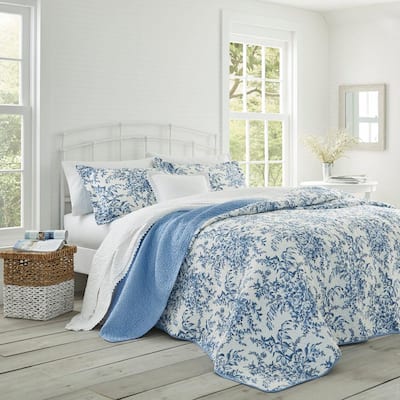 Casual - Laura Ashley - Quilts - Bedding - The Home Depot