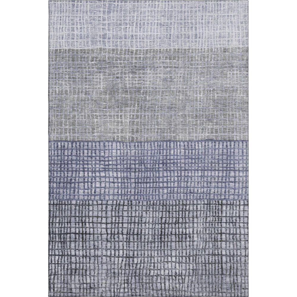 Mayfield Premium Machine Washable Abstract AMF1831 Denim 3 ft. x 5 ft. Area Rug price history on PriceWatchPro