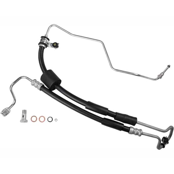 Sunsong Power Steering Pressure Line Hose Assembly - Pump To Rack