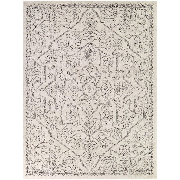 Aleksis Cream 5 ft. 3 in. x 7 ft. Oriental Area Rug