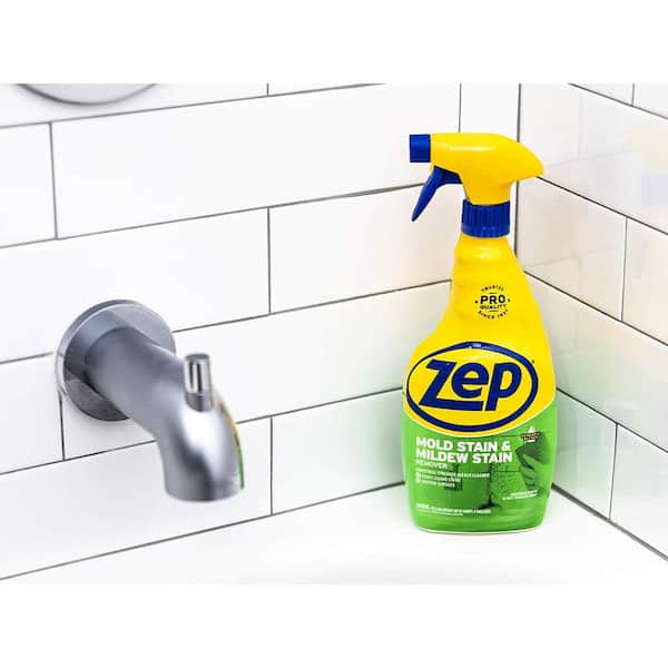 ZEP 32 oz. Mold Stain and Mildew Stain Remover (Pack of 2) ZUMILDEW322 -  The Home Depot
