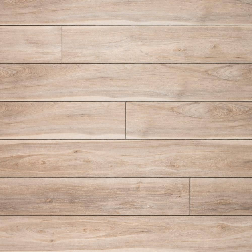 A&A Surfaces Balsam Blonde 20 MIL x 7 in. x 48 in. Waterproof Click Lock Luxury Vinyl Plank Flooring (1307.35 sq. ft./pallet)