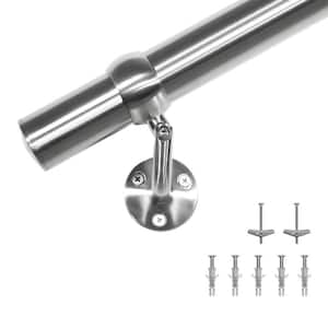 6 Ft 304 Stainless Steel Handrail Kit for Cable Railing System, Indoor ...