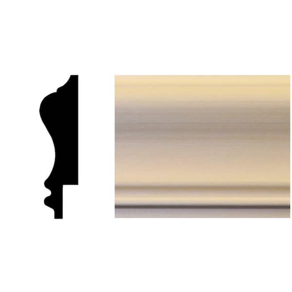 3/4 in. x 2-3/4 in. x 96 in. Basswood Wainscot Chair Rail Moulding