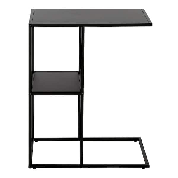 Meyer&Cross Winthrop 20 in. Blackened Bronze Metal Rectangular Side ...