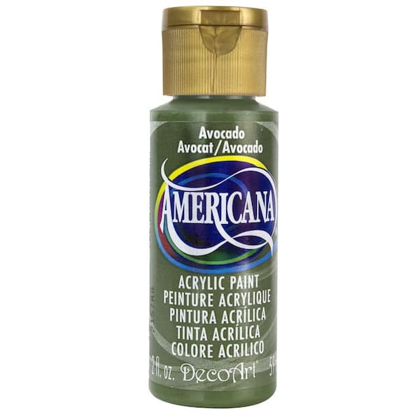 DecoArt Americana Acrylic Paint - Avocado, 2 oz
