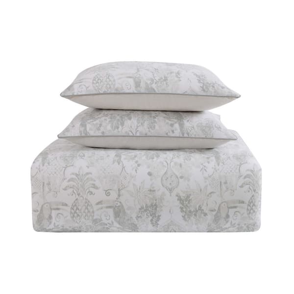 Tropical Plantation Toile Duvet Set
