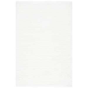 Ultimate Shag Ivory 5 ft. x 8 ft. Solid Area Rug