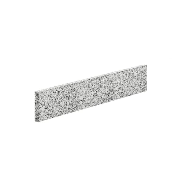 Unbranded Newport 24.3 in. Granite Backsplash in Gray