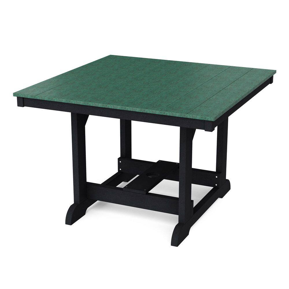 Heritage Turf Green and Black HDPE Plastic 44 in. x 44 in. Outdoor Dining Table price history on PriceWatchPro