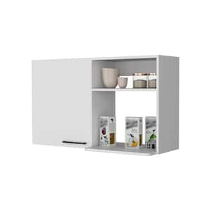 39.37 in. W x 15.75 in. D x 23.62 in. H Bathroom Storage Wall Cabinet in White