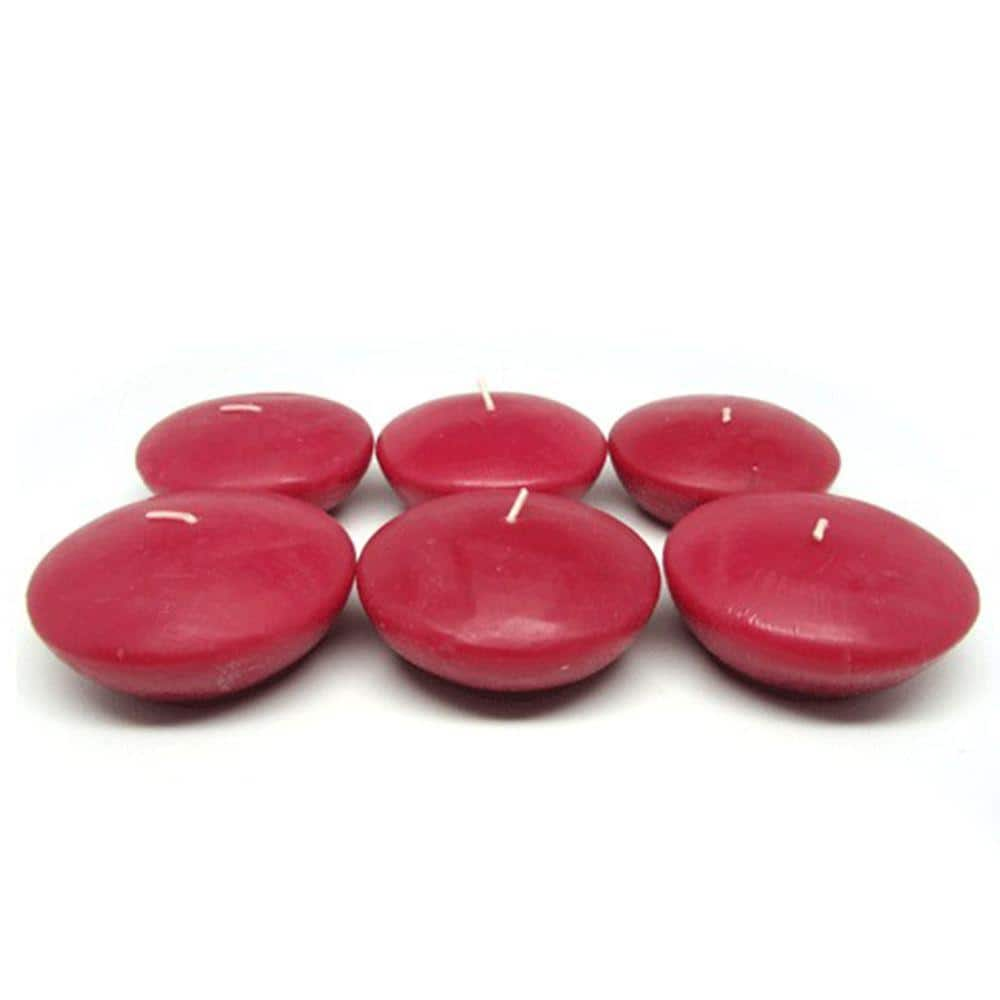 UPC 858620002658 product image for Zest Candle 3 in. Red Floating Candles (Box of 12) | upcitemdb.com