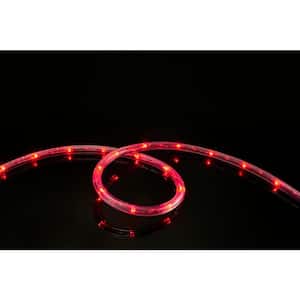 16 ft. Red All Occasion Indoor Outdoor LED Rope Light 360Directional Shine Decoration (2-Pack, 32 ft. Total)