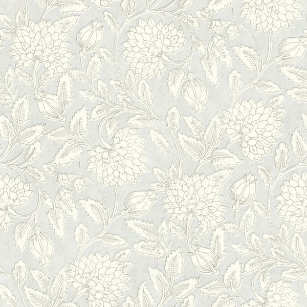 Chesapeake Vadouvan Light Blue Pre-Pasted Non-Woven Wallpaper Sample