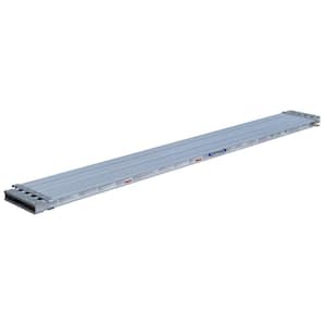 10 ft. - 17 ft. x 14in. Telescoping Aluminum Extension Plank with 250 lb. Load Capacity