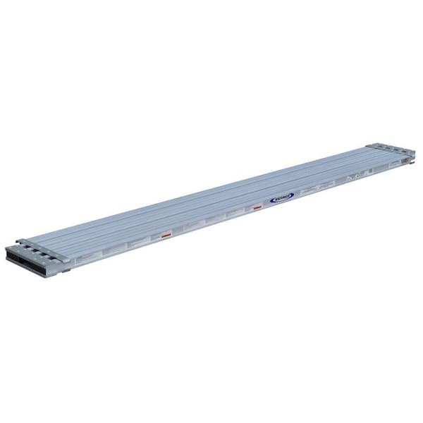 Academie Ashley Furman reinigen WERNER 10 ft. to 17 ft. Aluminum Extension Plank PA210 - The Home Depot