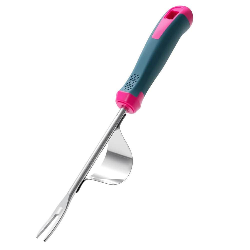 Stainless Steel Weeder with Leverage Base V-Shaped Fork Ergonomic Handle for Easy Weed Removal Deep Digging price history on PriceWatchPro