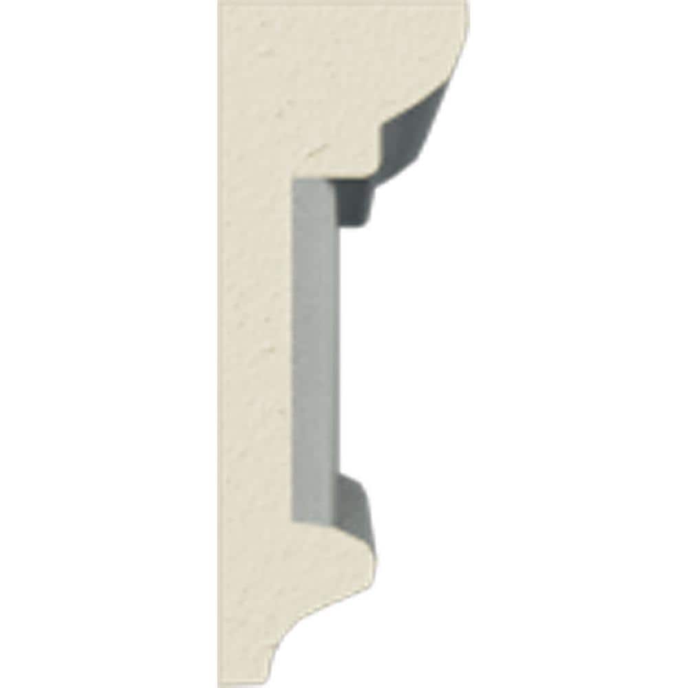 Linus White Polyurethane Decorative Chair Rail Moulding