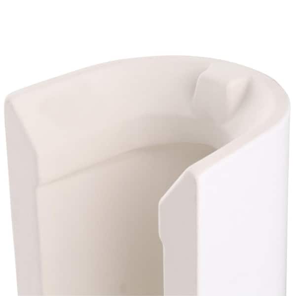 American Standard Boulevard Tropic Vitreous China Pedestal Leg in White American Standard Boulevard Tropic Vitreous China Pedestal Leg in White