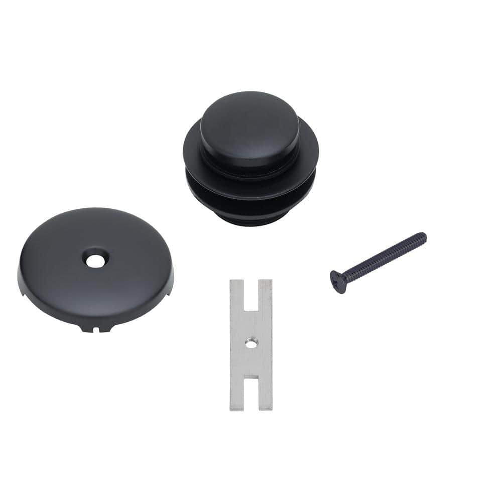 Tub Drain Trim and Single-Hole Overflow Cover for Bath Tubs - Matte Black price history on PriceWatchPro