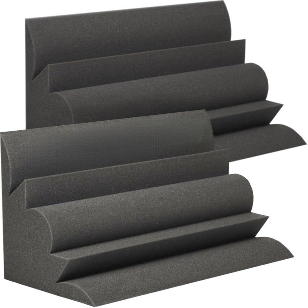 19.5 in. x 16.5 in. x 12 in. Large Bass Traps (2-Pack), Low to High Frequency Sound Absorbing Foam, Easy to Use and Move price history on PriceWatchPro