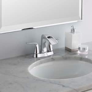 Tolva 4 in. Centerset 2-Handle Bathroom Faucet in Chrome