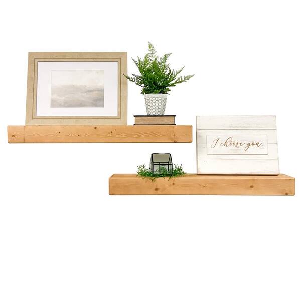 Drakestone Designs Solid Wood Box Wall Shelf - Set of Two One-Size