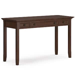 Amherst 54 in. W Rectangle Russet Brown SOLID WOOD Desk