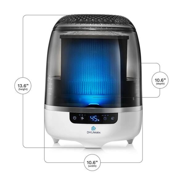 Amazon.co.jp: LAViNO airify Hybrid Steam Humidifier, 2023