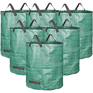 6-Pack 72 Gal. Leaf Collecting Tool, Yard Waste Bags for Garden Lawn