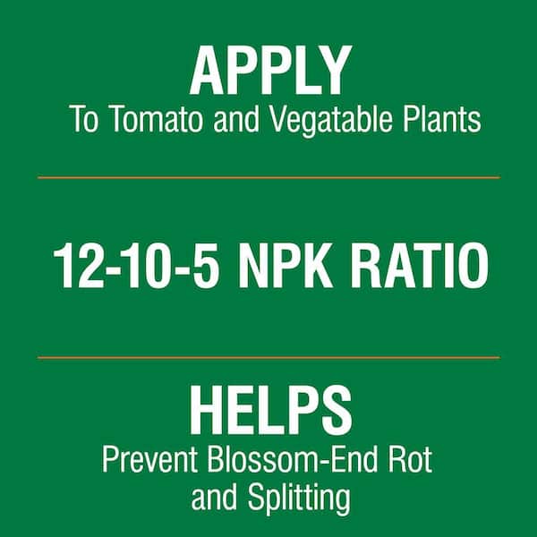 3.5 lb. All Season Tomato and Vegetable Garden Plant Food Plus Calcium (12-10-5)