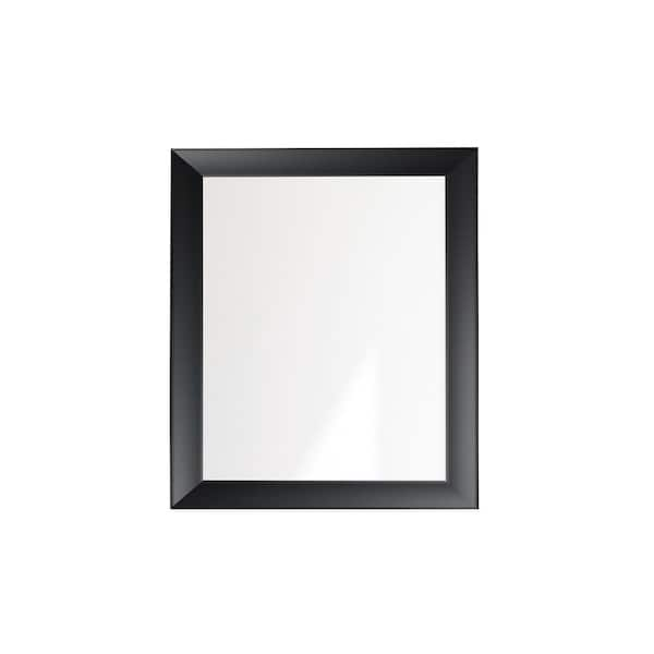 BrandtWorks 32 In. W X 36 In. H Modern Gallery Black Wall Mirror 142M2 ...