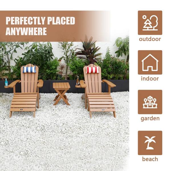 Brown plastic online lawn chairs