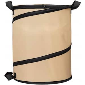 18 in. W x 18 in. D x 22 in. H 26 Gal. Canvas Garden Waste Bag, Trash Can Storage
