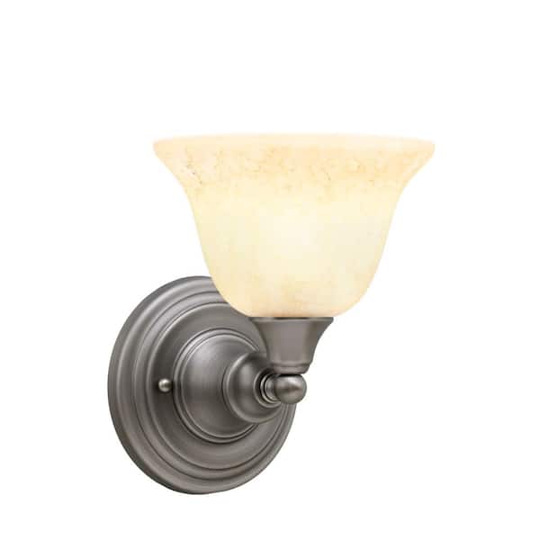 Unbranded Fulton 1-Light Brushed Nickel Wall Sconce