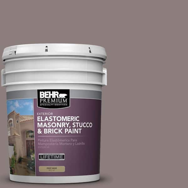 BEHR PREMIUM 5 gal. #MS-89 Folkstone Elastomeric Masonry, Stucco and Brick Exterior Paint