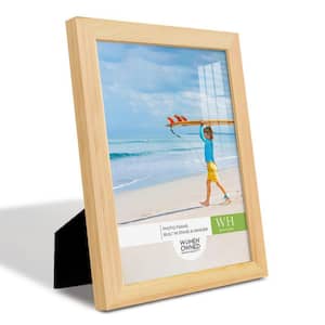 Woodgrain 8 in. x 10 in. Natural Wood Picture Frame