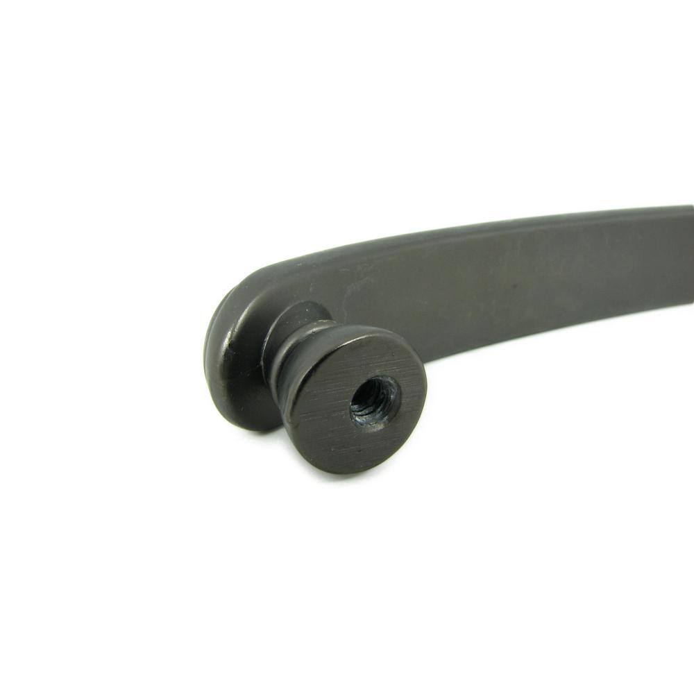 Oakley Distressed Nickel Arch Cabinet Pull with Mounting Hardware