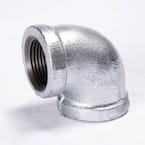 1 in. FIP Galvanized Malleable Iron 90-Degree Elbow Fitting