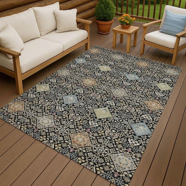 Addison Rugs Chantille Machine Washable Indoor/Outdoor Abstract