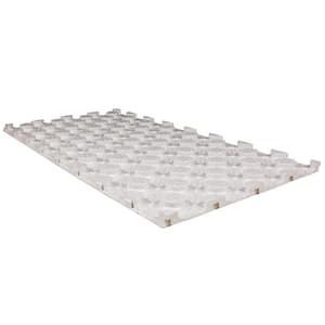 Bekotec 2 ft. x 4 ft. x 1.375 in. Studded Screed Panel Underlayment for Tile