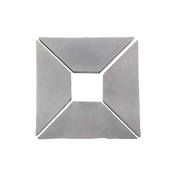 Silvermine Stone 18 in. x 36 in. Evening Gray with a Slate Split