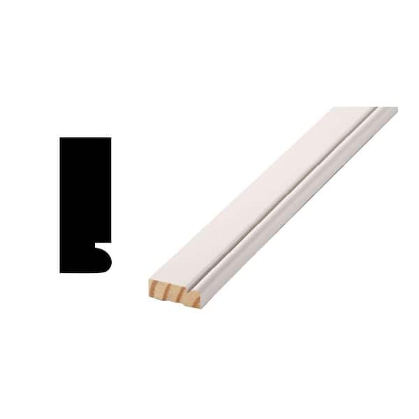 Woodgrain Millwork WM 176 - 5/8 in. x 1-5/8 in. Primed Finger-Jointed Brick Molding