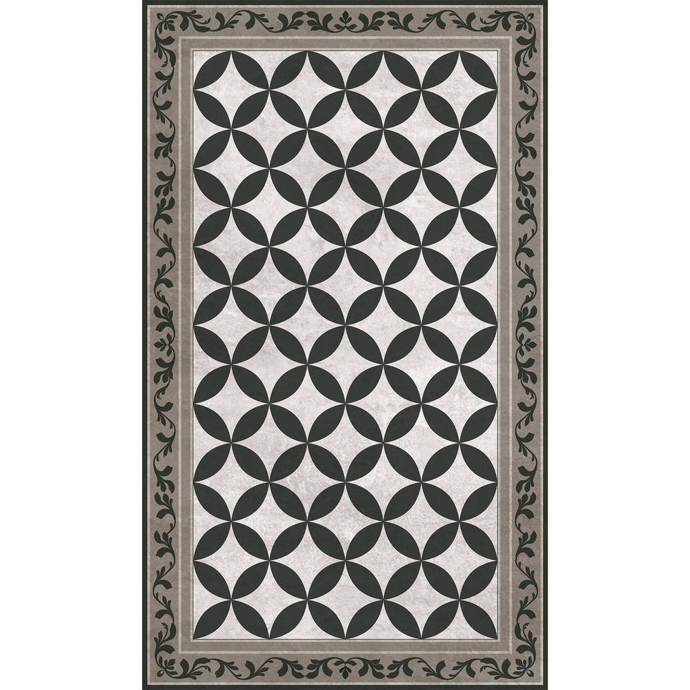 Decorative Black and Beige 20 in. x 34 in. Laminated Kitchen Mat price history on PriceWatchPro