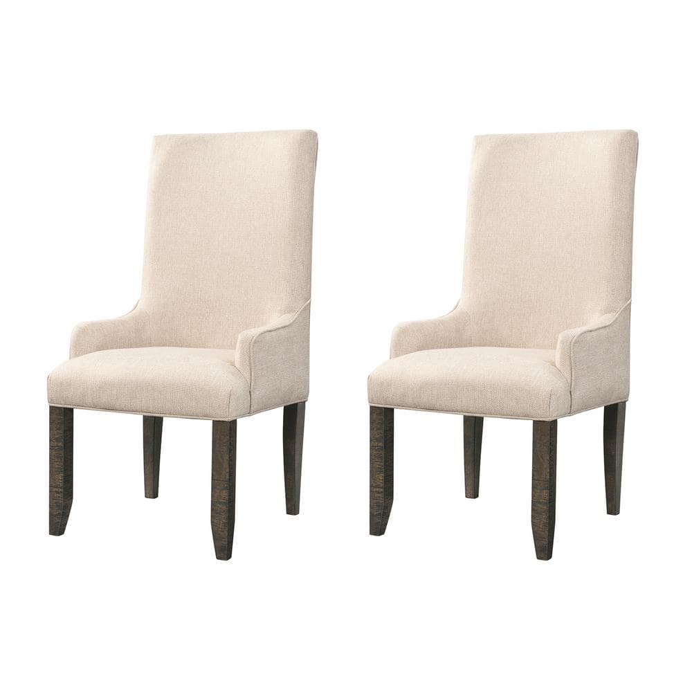 Stanford Walnut Parson Chair Set